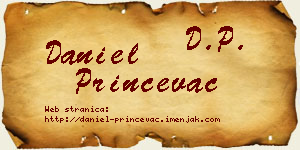 Daniel Prinčevac vizit kartica